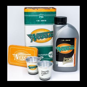 Nozem Oil 0,50 ltr GVP + 2 Shotcups in Blik limited edition
