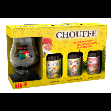 La Chouffe Ontdekkingspakket 3x33cl + glas