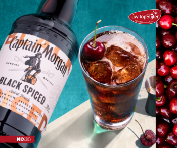 Captain Morgan Black Spiced met cola -  uw topSlijter nb