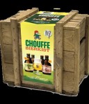 Brasserie d'Achouffe Bierbox La Chouffe 4 flesjes + glas