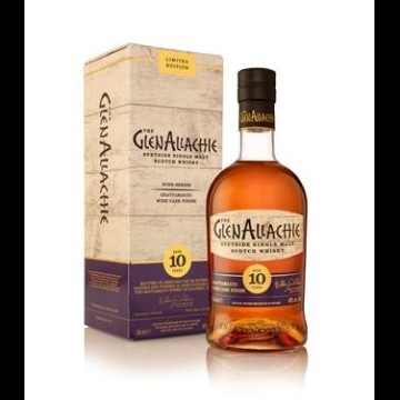 GlenAllachie Wine Series 10 Years Old Grattamacco Wine Cask Finish