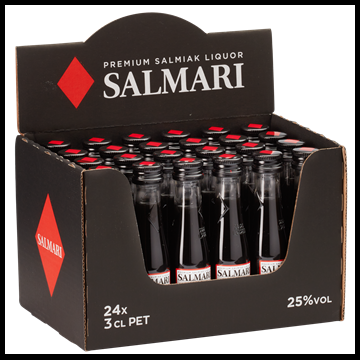 Salmari Premium Salmiak Liquor 24x3cl